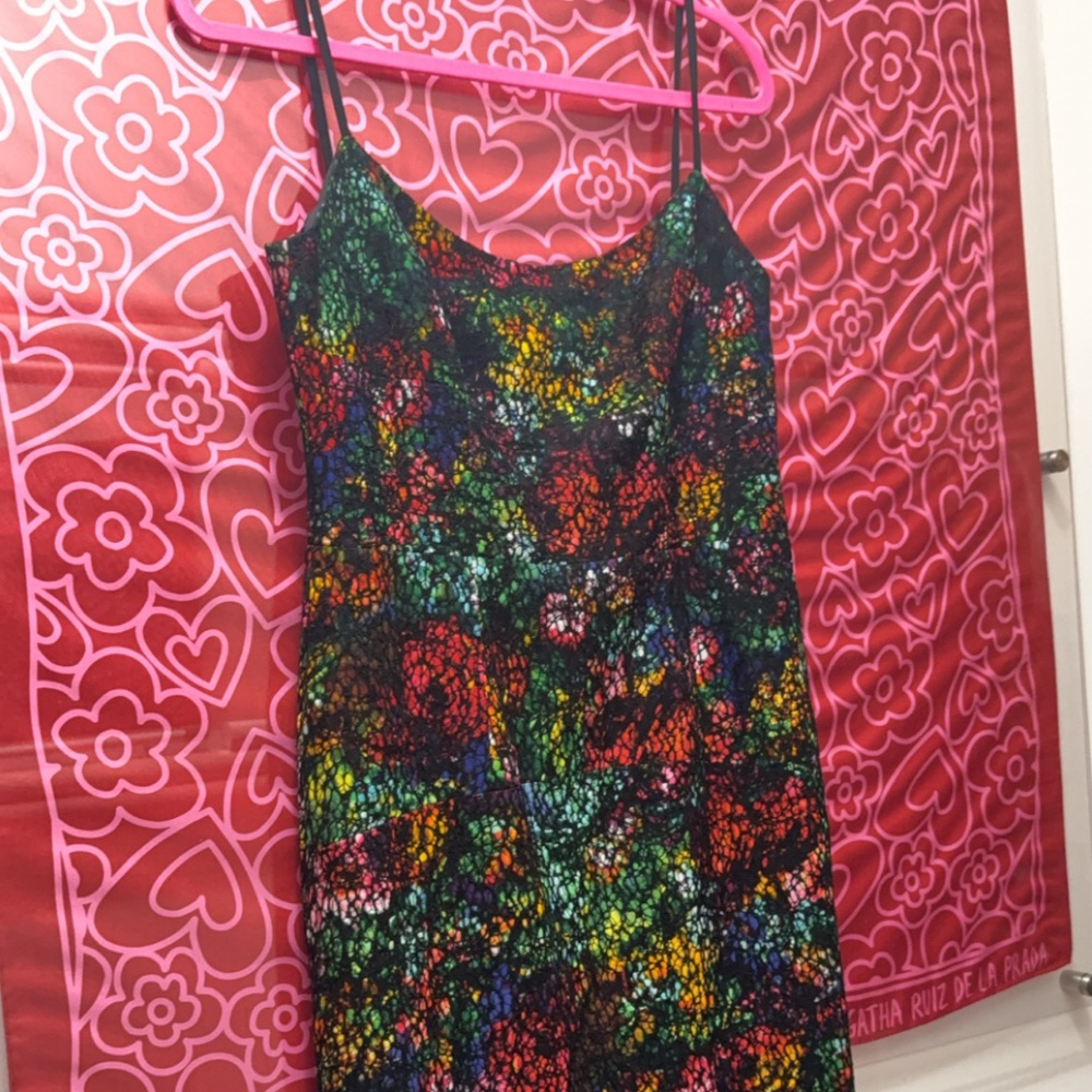 Black Halo Stained Glass Dress